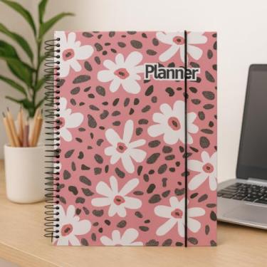 Imagem de Planner Agenda Semanal Sem Data Capa Dura Espiral (Essência)