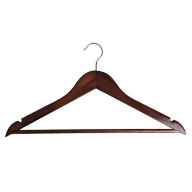 Imagem de Cabide De Madeira Para Organização De Roupas - Oikos