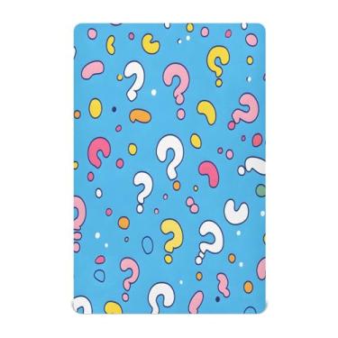 Imagem de CEBUGI Lençol de berço elástico para bebês meninos e meninas, mini lençol com elástico portátil para crianças, material neutro, ultra macio, colchão infantil padrão completo, P