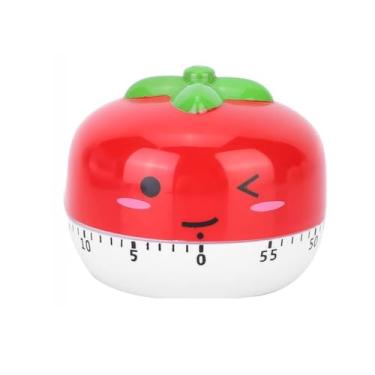 Imagem de Ymiko Temporizador Manual de Cozinha Com Design de Animal Fofo Com Alarme para Cozinhar e Assar, Ferramenta de Contagem Regressiva para Gerenciamento de Tempo (Vermelho)