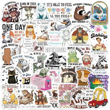 Imagem de Chivertion 400 peças de adesivos engraçados para adultos à prova d'água pacote de adesivos de meme engraçados para laptop, garrafas de água, para-choques, telefone, capacetes, paredes, decalques de