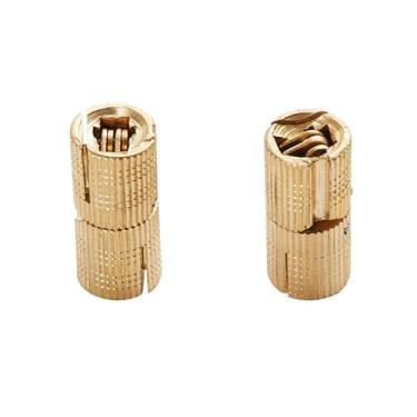 Imagem de Dobradiças ocultas de latão, dobradiças ocultas de móveis de ângulo de abertura de 180 graus para artesanato manual de caixa de joias DIY, 1 peça