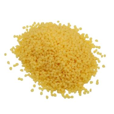 Imagem de AUNMAS Pellets de Cera de Abelha, 1000g de Pureza de Grau B Adequado para a Pele 100% Cera de Abelha Triplamente Filtrada para Ideal para Sabonete, Bálsamo Labial, Artesanato (Amarela)