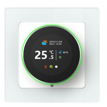 Imagem de Hyuduo Termostato Inteligente WiFi Com Controle de Botão, Suporte para APP e Controle de Voz para Aquecimento Doméstico e Aquecimento de água, Controlador de Temperatura Digital