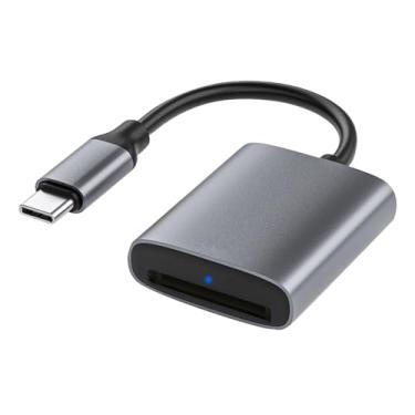 Imagem de Leitor de cartão de alta velocidade tipo C USB 3.1 leitor de cartão de memória para cartão SD UHS-II para laptop smartphone