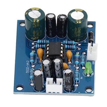 Imagem de Eujgoov Módulo de Pré-amplificador NE5532 Placa Pré-amplificadora de áudio HiFi Com Resistores de Filme Metálico para Fontes de áudio de Baixa Sensibilidade Design Compacto Doméstico