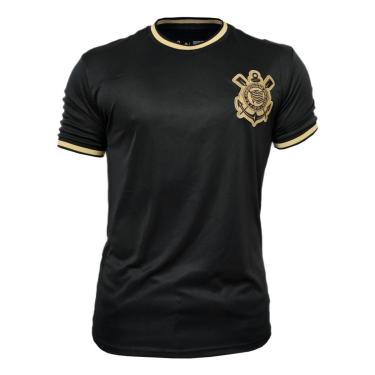 Imagem de Camisa Corinthians Símbolo Gold Bordado - Masculino-Masculino