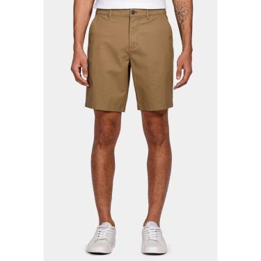 Imagem de Bermuda Chino Clássica Sarja Cáqui-Masculino