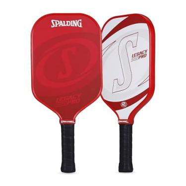Imagem de Spalding - Raquete Legacy Pro Pickleball, face de fibra de carbono alongada, raquete leve de alto desempenho para potência e controle, aderência confortável durável, raquete de pickleball profissional