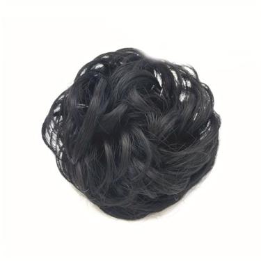 Imagem de Extensões de cabelo de rabo de cavalo sintético ondulado encaracolado cacheado para mulheres