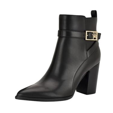 Imagem de Tommy Hilfiger Bota feminina de cano curto Miriaha, Preto 001, 38
