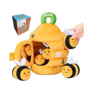 Imagem de Brinquedo De Colmeia Para Bebês De 6 a 12 Meses, 5 Brinquedos Sensoria
