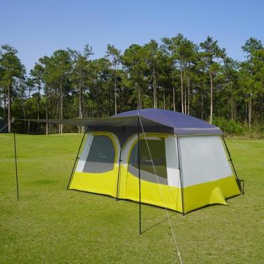 Imagem de Carpa de Camping Vidalido para 3-4 Personas con Vestíbulo Extendido e 