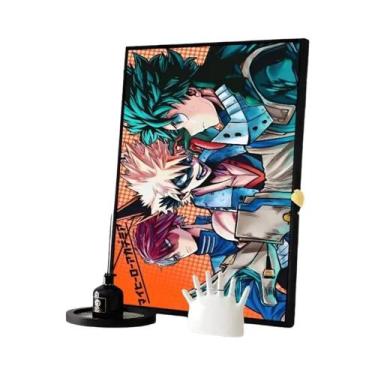 Imagem de Pôster De Anime My Hero Academia Kaminari Denki Adesivo De Parede Para