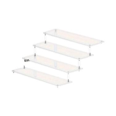 Imagem de Prateleira De Exibição Multicamadas Em Acrílico Transparente Para Cosm