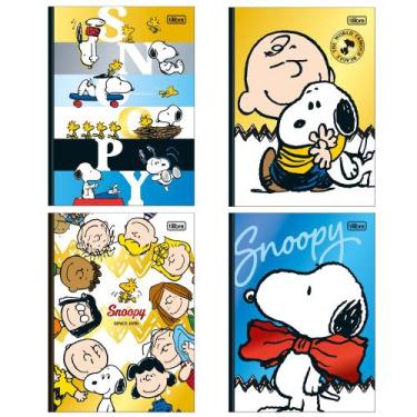 Imagem de Caderno Snoopy Capa Dura SORTIDO C/ 160 Folhas Formato 176mm x 239mm P