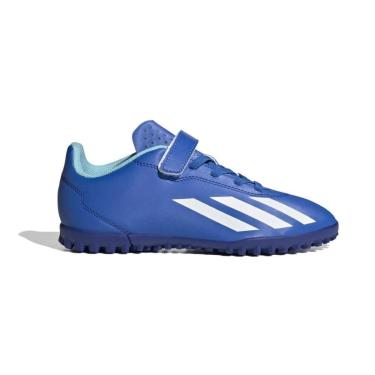 Imagem de Chuteira Society Adidas X Crazyfast.4 Tira Aderente Infantil-Unissex