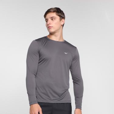 Imagem de Camiseta Mizuno Nirvana New Manga Longa Masculina-Masculino