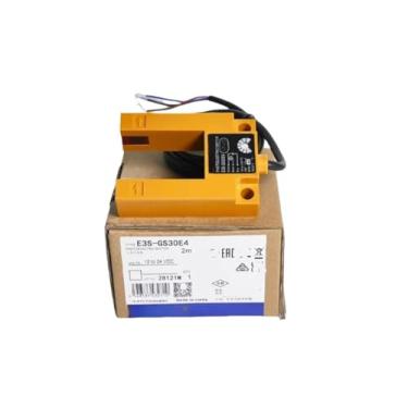 Imagem de EQBVZZRD Sensores fotoelétricos E3S-GS30E4 Tipo de ranhura Sensor fotoelétrico NPN NO 3-Wire 6-36VDC 30MM Caixa de alumínio ajustável