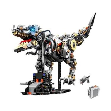 Imagem de Modelo De Bloco De Montar Tyrannosaurus Rex, Brinquedo De Dinossauro S