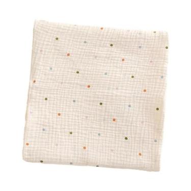 Imagem de Manta De Algodão Muslin Para Bebês, Macia E Respirável, Com Estampa De