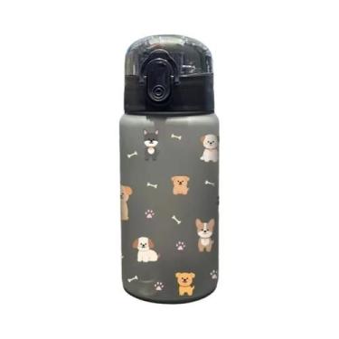 Imagem de Garrafa De Água 550ML Com Estampa 3D De Gato E Cachorro, À Prova De Va