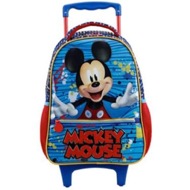 Imagem de Mochila Infantil com Rodinha Mickey Y (7899768848220) - Xeryus