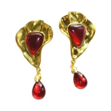 Imagem de Brincos Geométricos Em Forma De Gota d'Água Para Mulheres, Joias Exage