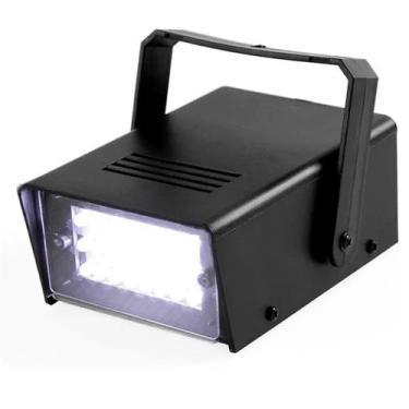 Imagem de Luz LED Branca 3W 24 Leds Compacta Para Bares Palcos Casamentos e Show