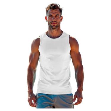 Imagem de Camiseta Térmica Regata Machão Compressão Proteção UV Extreme Thermo-Unissex