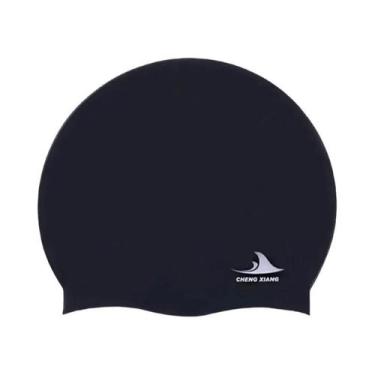 Imagem de Touca De Natação Grande Impermeável De Silicone Para Homens, Mulheres 