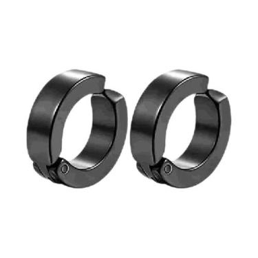 Imagem de Conjunto De Brincos Masculinos Modernos Com Zircônia Redonda, Folha As