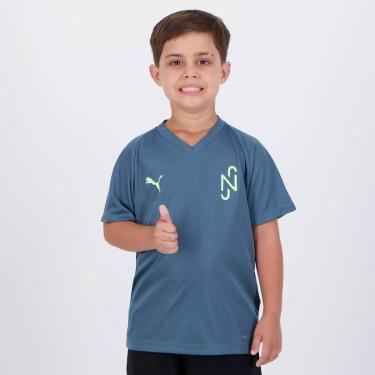 Imagem de Camiseta Infantil Neymar Jr Puma Teamliga Core-Unissex