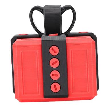 Imagem de Yosoo Caixa de Presente Irritante, Caixa de Presente de Parafuso de Brincadeira Impressa 3d Interativa para Aniversário, Natal, Festival de Primavera, Pequena de Armazenamento (Preto e Vermelho)