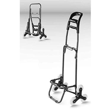 Imagem de Caminhão de paletes de mão, carrinho de compras, carrinho de compras para idosos, carrinho de compras, oito rodadas de cristal, escadas, carrinho pequeno, carrinho de mão, 35 kg, armazenamento de