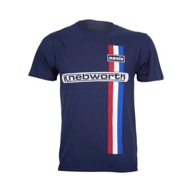 Imagem de Camiseta Unissex Oversize Com Listras Verticais Retrô, Manga Curta, De