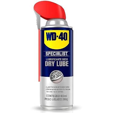 Imagem de Lubrificante Seco Antiaderente Spray Dry Lube Sem PTFE  400ml - 466638 - WD-40