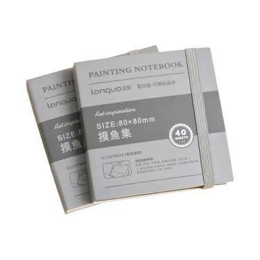 Imagem de Mini Caderno De Desenho Portátil, Diário De Viagem, Caderno De Bolso C