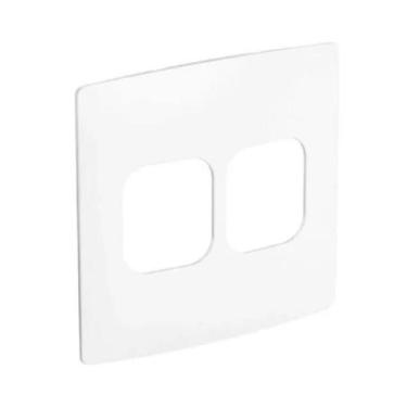 Imagem de Placa 4x4 2+2 postos juntos Nereya Pial Legrand sugar gloss 663443