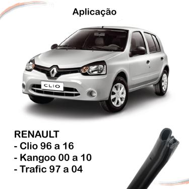 Imagem de Borracha Porta Sem Aba Renault Clio 96 a 16 Rolo 25 mts