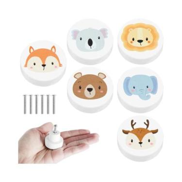 Imagem de Puxadores De Madeira Para Gavetas, 35cm, Puxadores Criativos E Fofos P