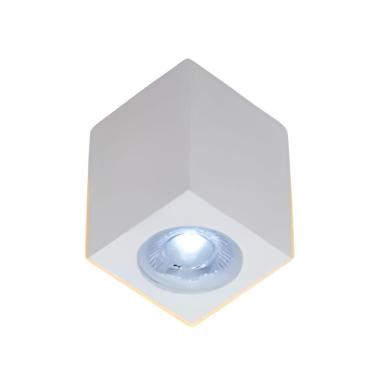 Imagem de Spot Sobrepor Branco Quadrado Cubo Para Par20