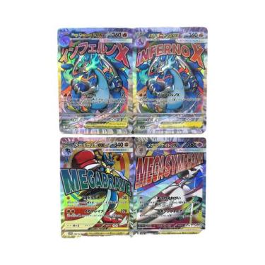 Imagem de Cartas De Jogo Clássicas PTCG Japonesas E Inglesas Raras De Pokémon M2