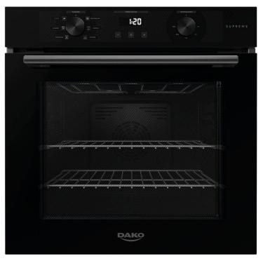 Imagem de Forno Elétrico de Embutir 80 L Dako Supreme com Timer Digital Painel Touch e Analógico Preto 220V