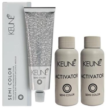 Imagem de Tinta Keune Semi Color 5 Castanho Claro + 2 Activator