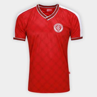 Imagem de Camisa Internacional Clássica Masculina - Surf Center, Vermelho, Branc