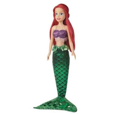 Imagem de Boneca Princesa Ariel Mini My Size Disney 55cm Articulada - Baby Brink
