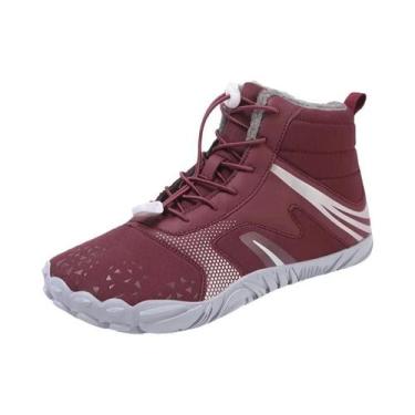 Imagem de Botas De Neve Unissex Para Inverno, Antiderrapantes, Quentes, Com Forr