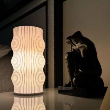 Imagem de Luminaria Mesa Abajur Led Portátil LUMINARIA MODERNA SPIRALE Decoracao