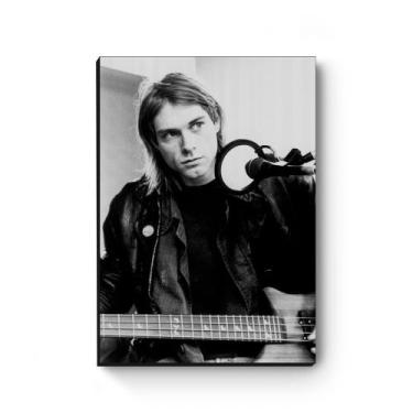 Imagem de Quadro decorativo MDF Kurt Cobain - Artgeek